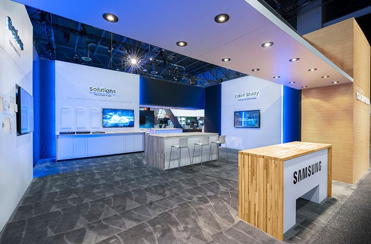 DELL18_1106 Custom Trade Show Exhibit - Samsung