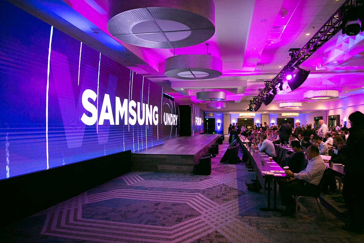 Samsung foundry forum stage