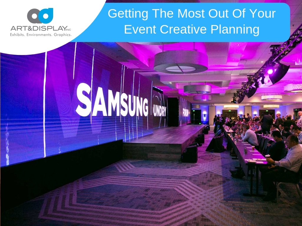 Getting the most out of your event creative planning