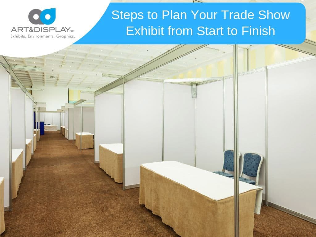 Steps to plan your trade show exhibit from start to finish