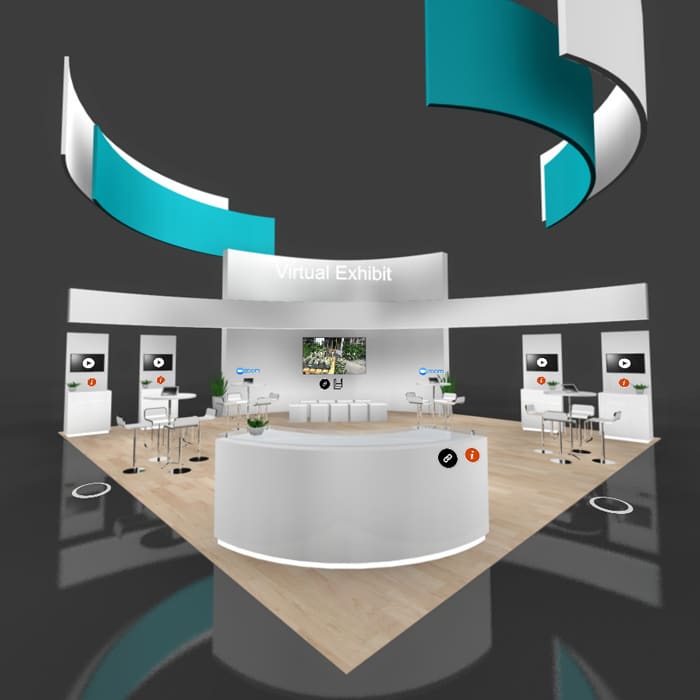 Virtual exhibit tradeshow