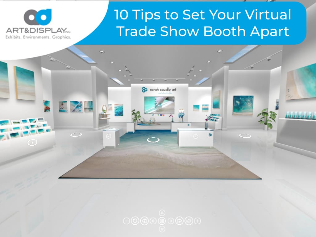Virtual trade show booth