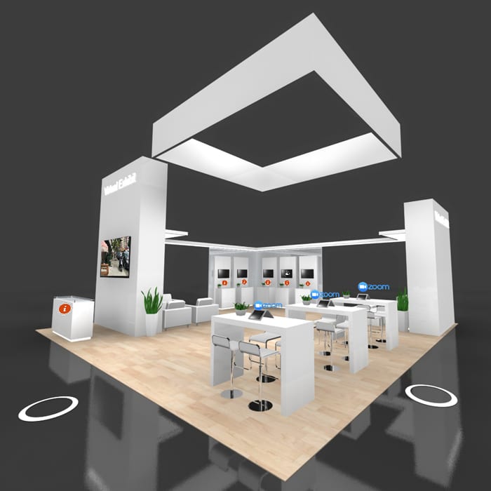 Virtual exhibit tradeshow