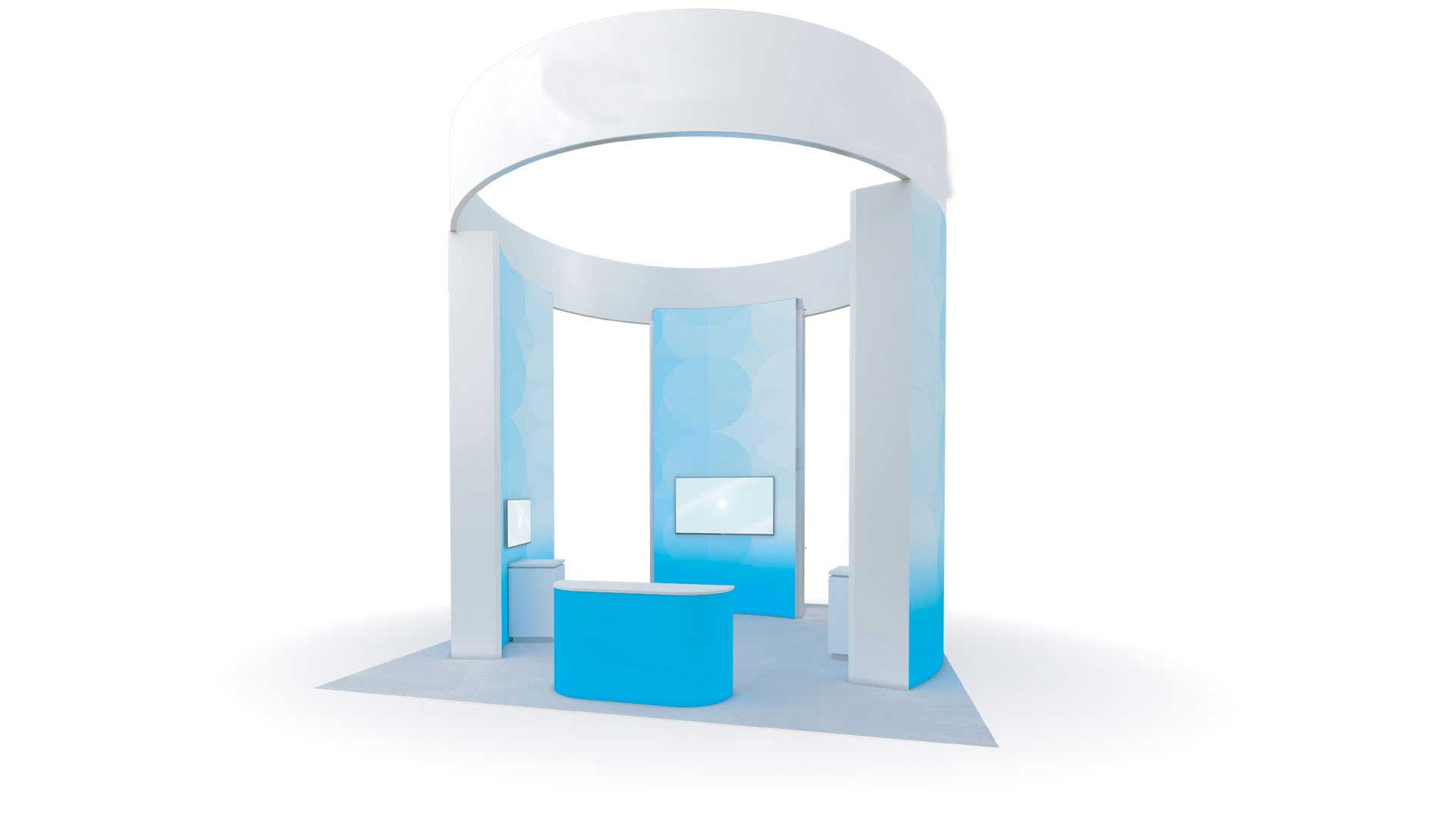 Pre designed exhibit