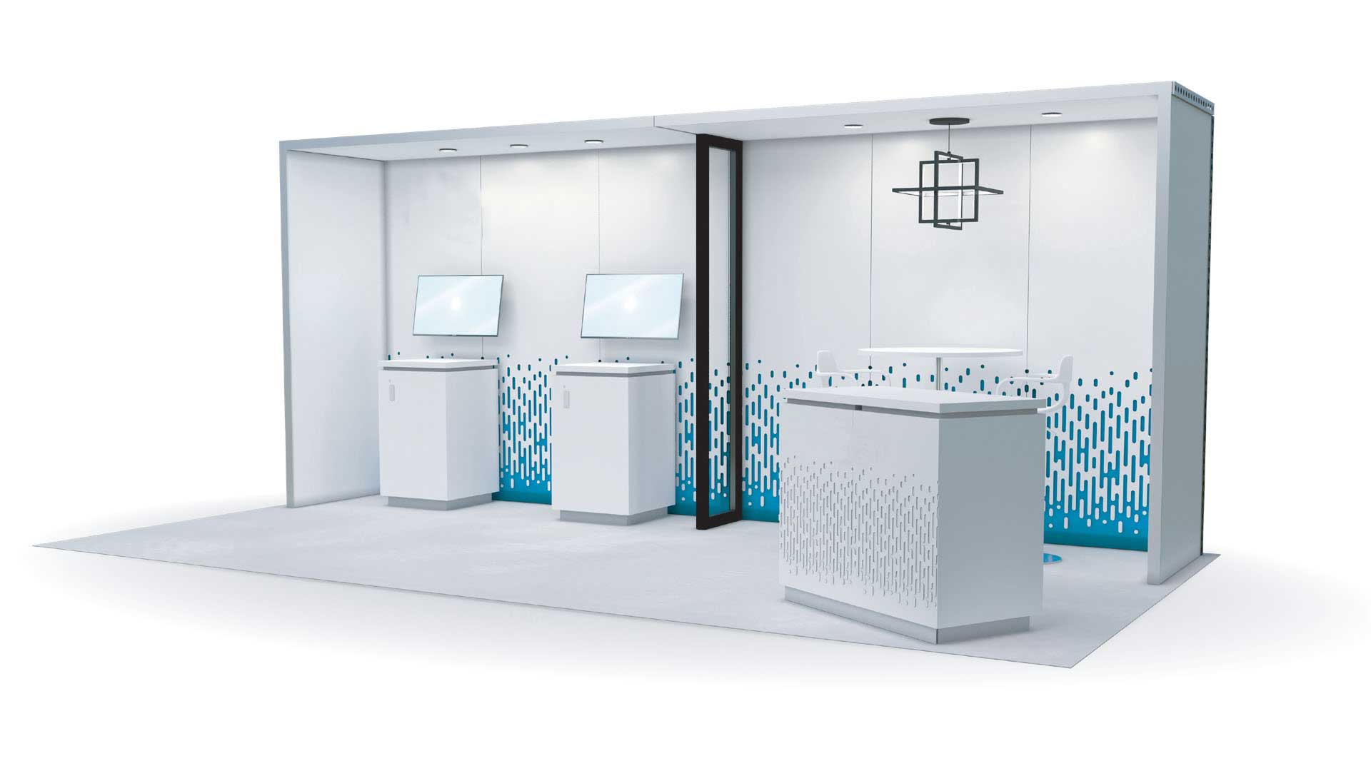 Pre designed exhibit