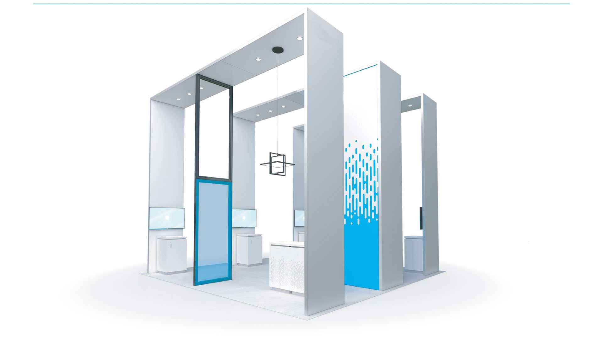 Pre designed exhibit