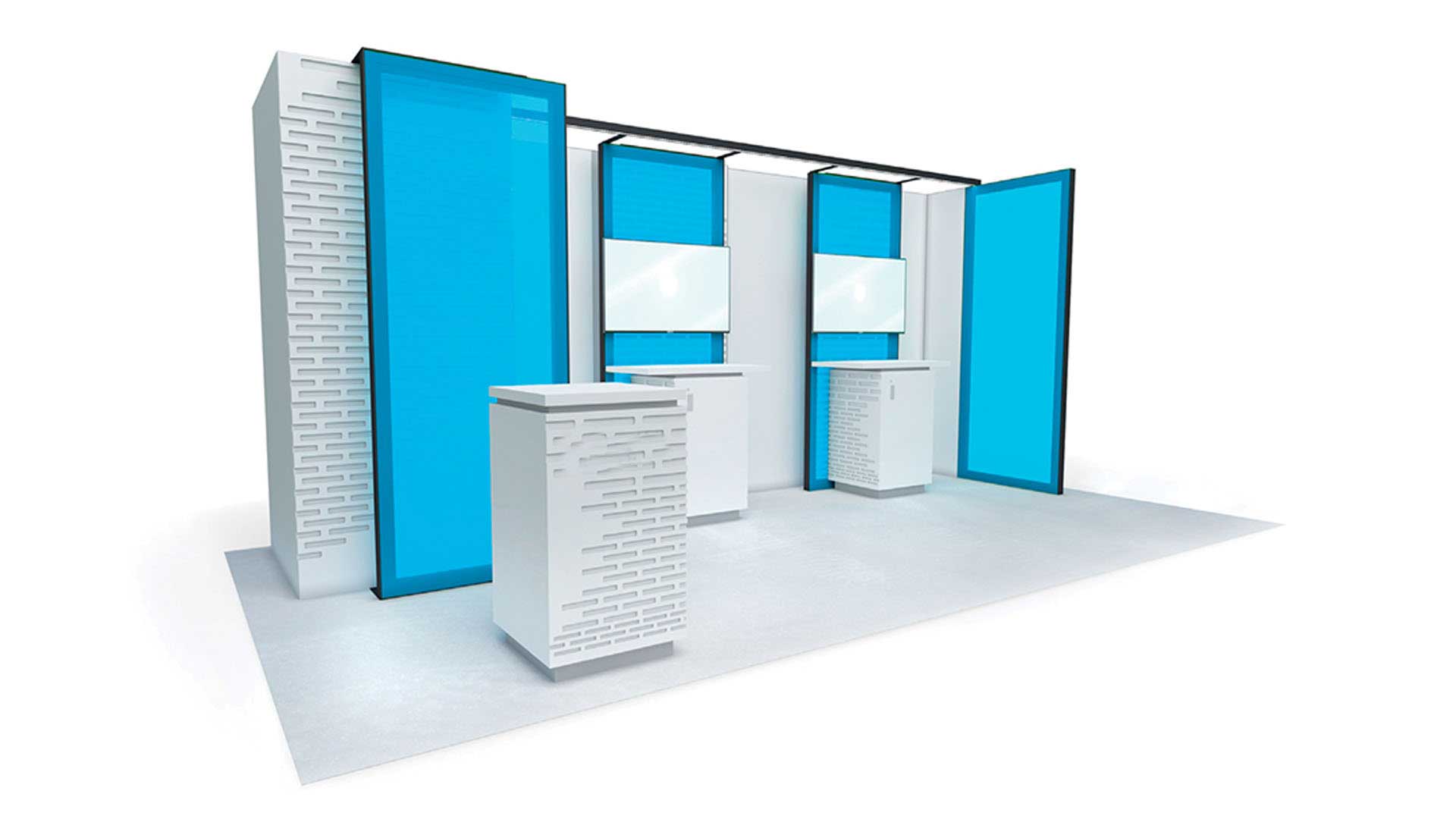 Pre designed exhibit