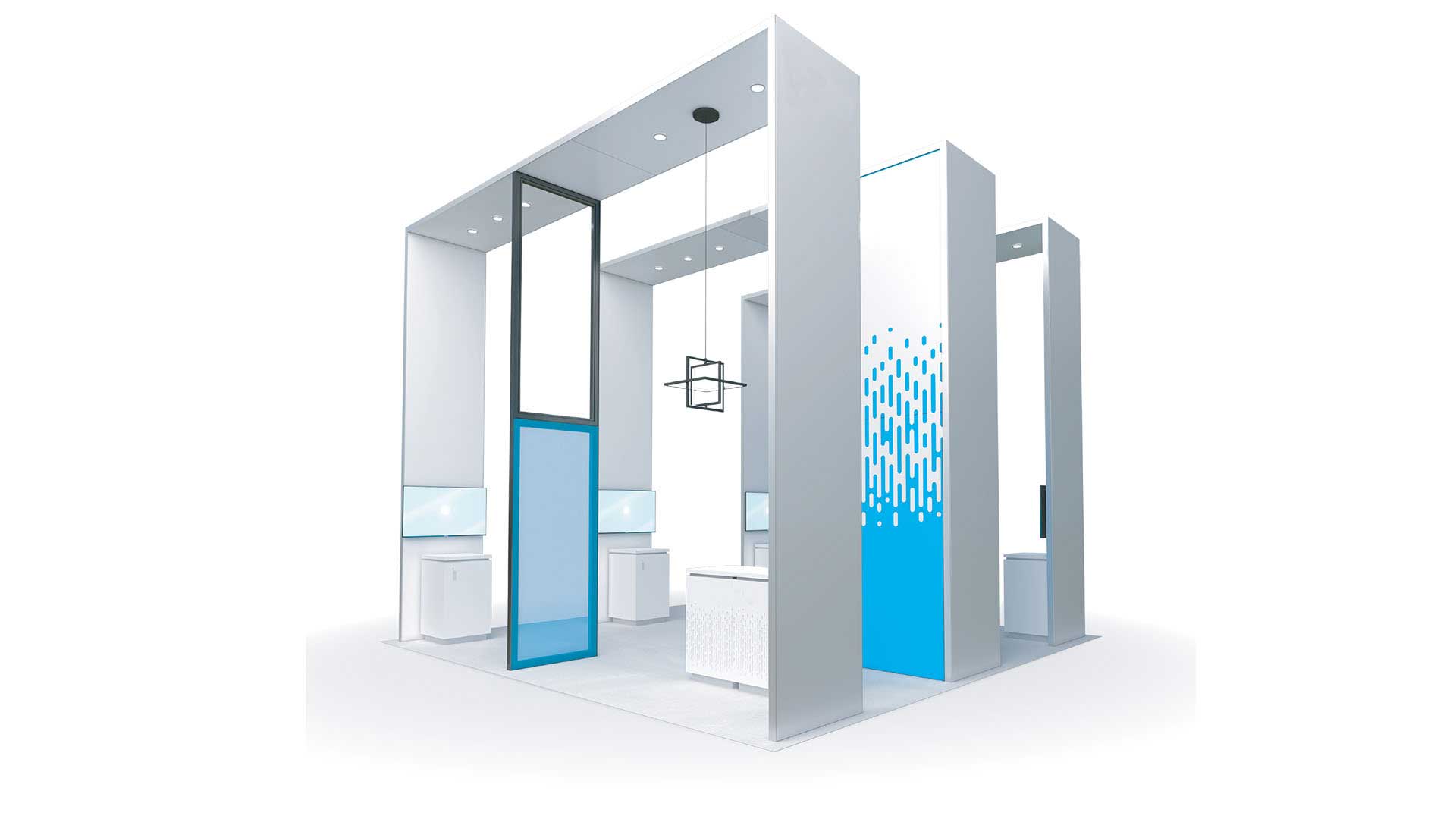 Pre designed exhibit