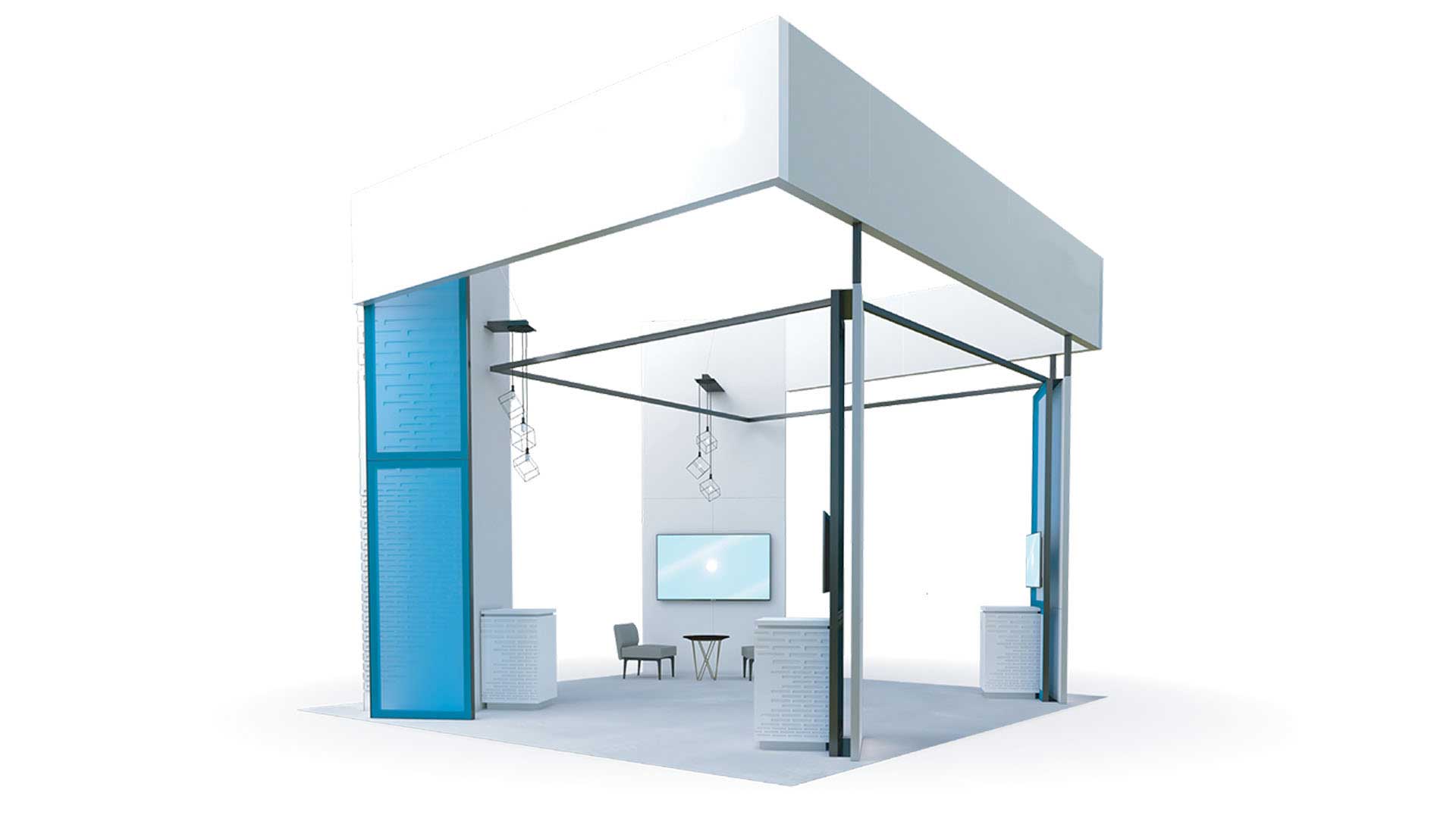 Pre designed exhibit