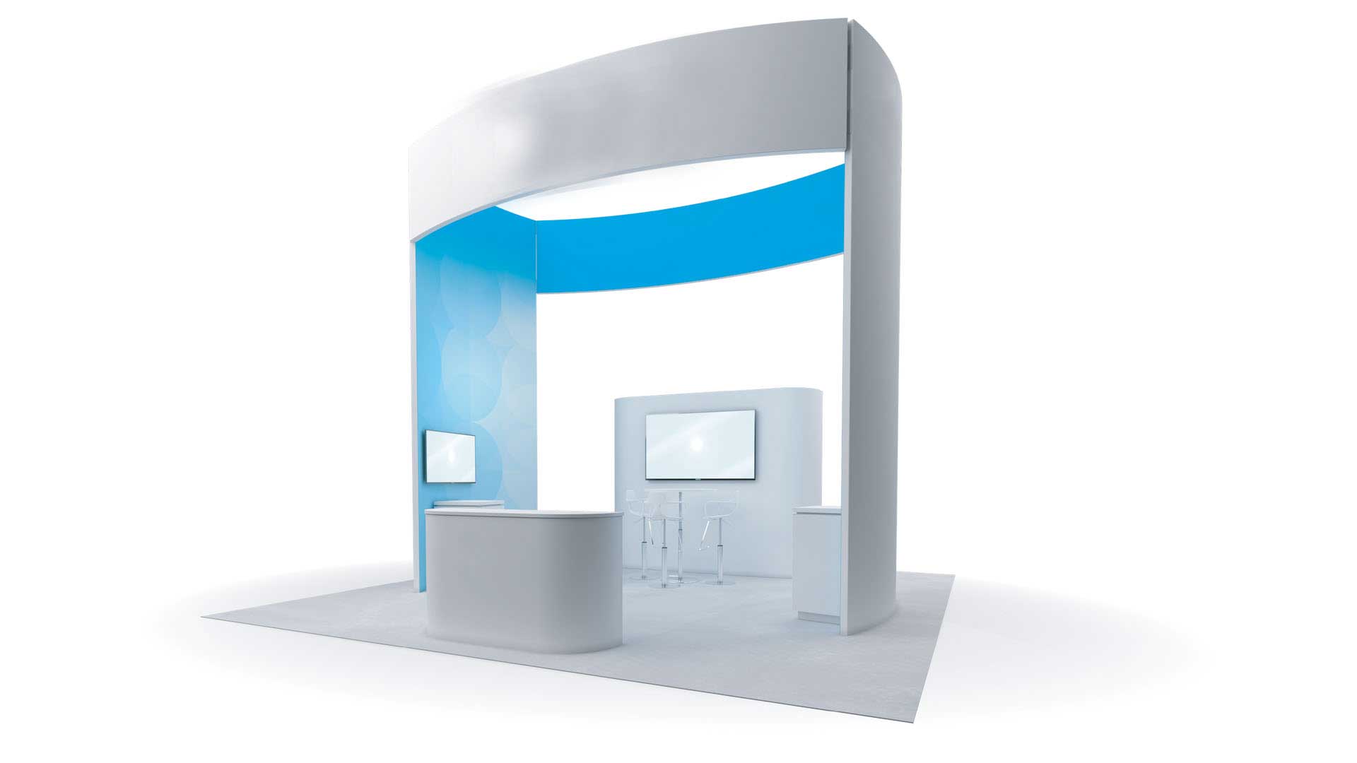 Pre designed exhibit