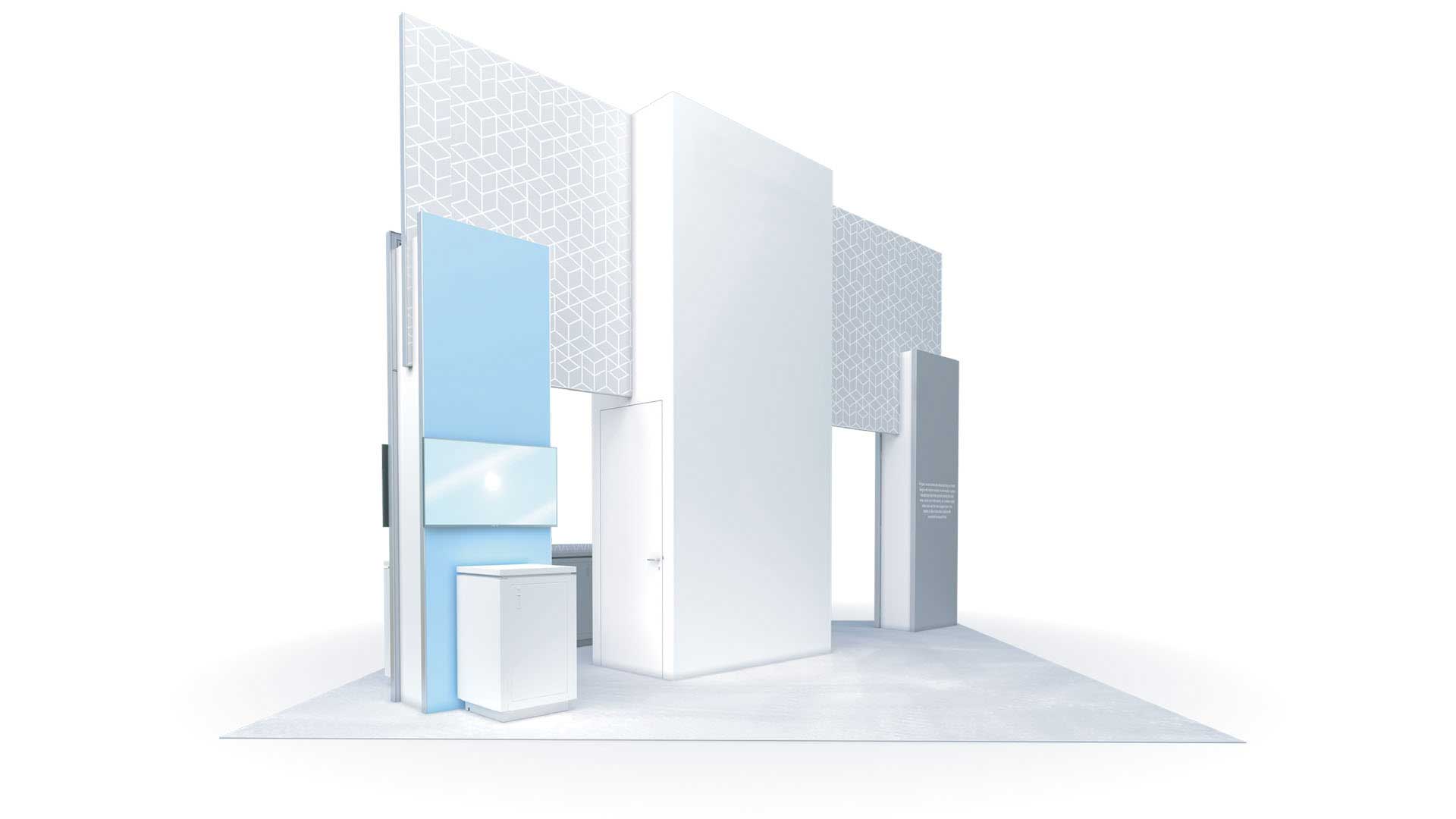 Pre designed exhibit