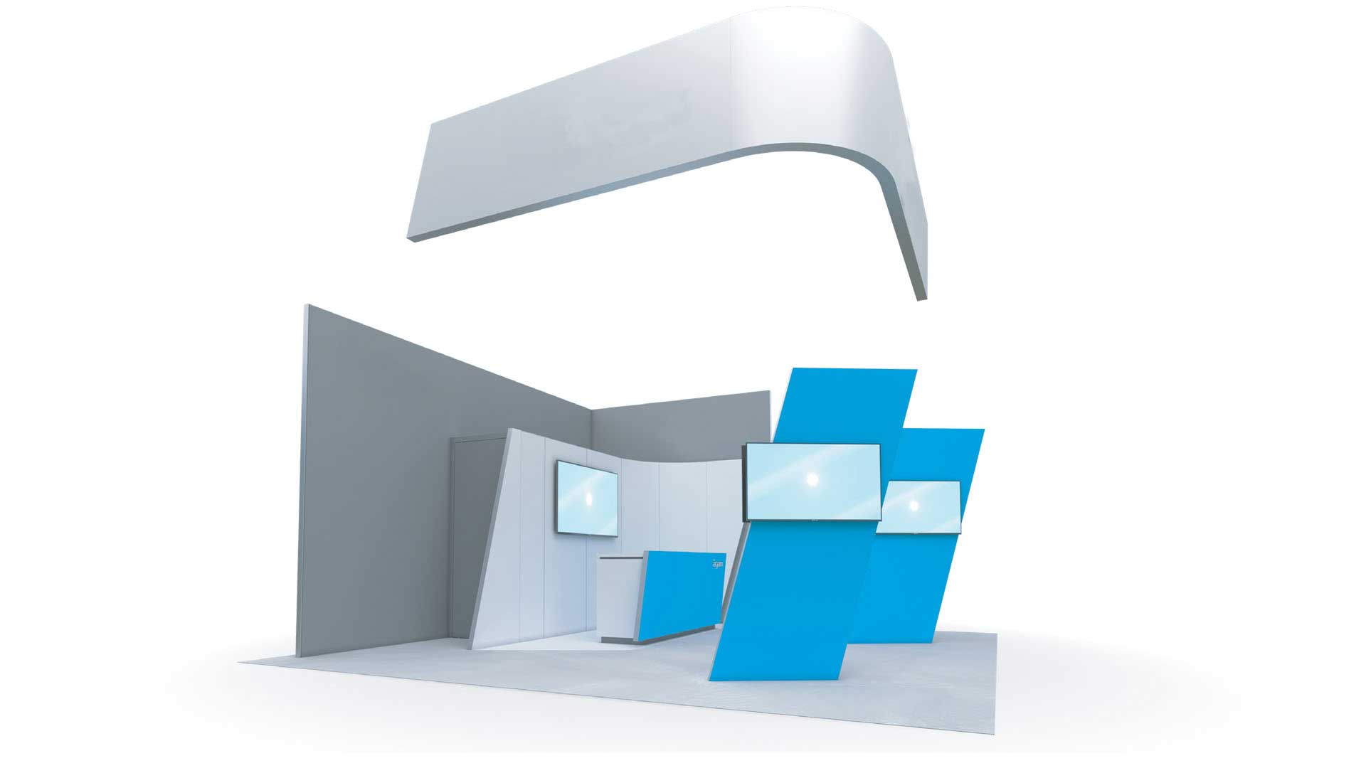 Pre designed exhibit