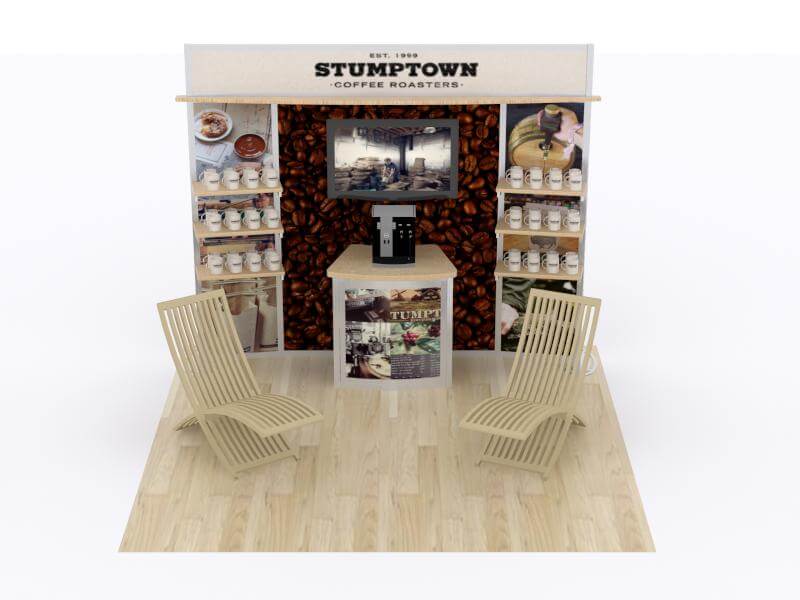 10X10 Trade Show Display Design: Tips For Making The Most Of Your Limited Space 6 10x10 exhibit