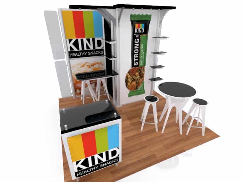 10X10 Trade Show Display Design: Tips For Making The Most Of Your Limited Space 2 10x10 exhibit