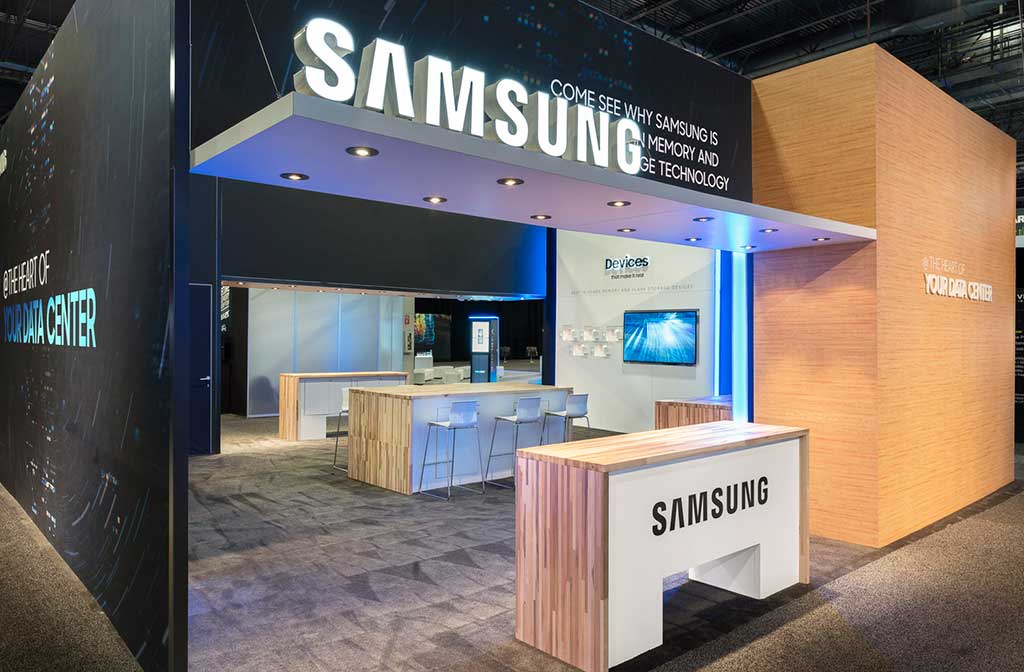 Samsung exhibit rental