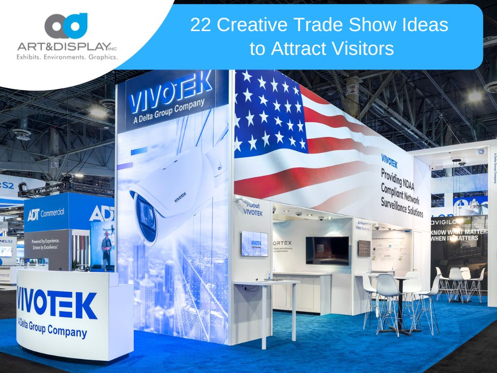 22 Creative Trade Show Booth Ideas To Attract Visitors