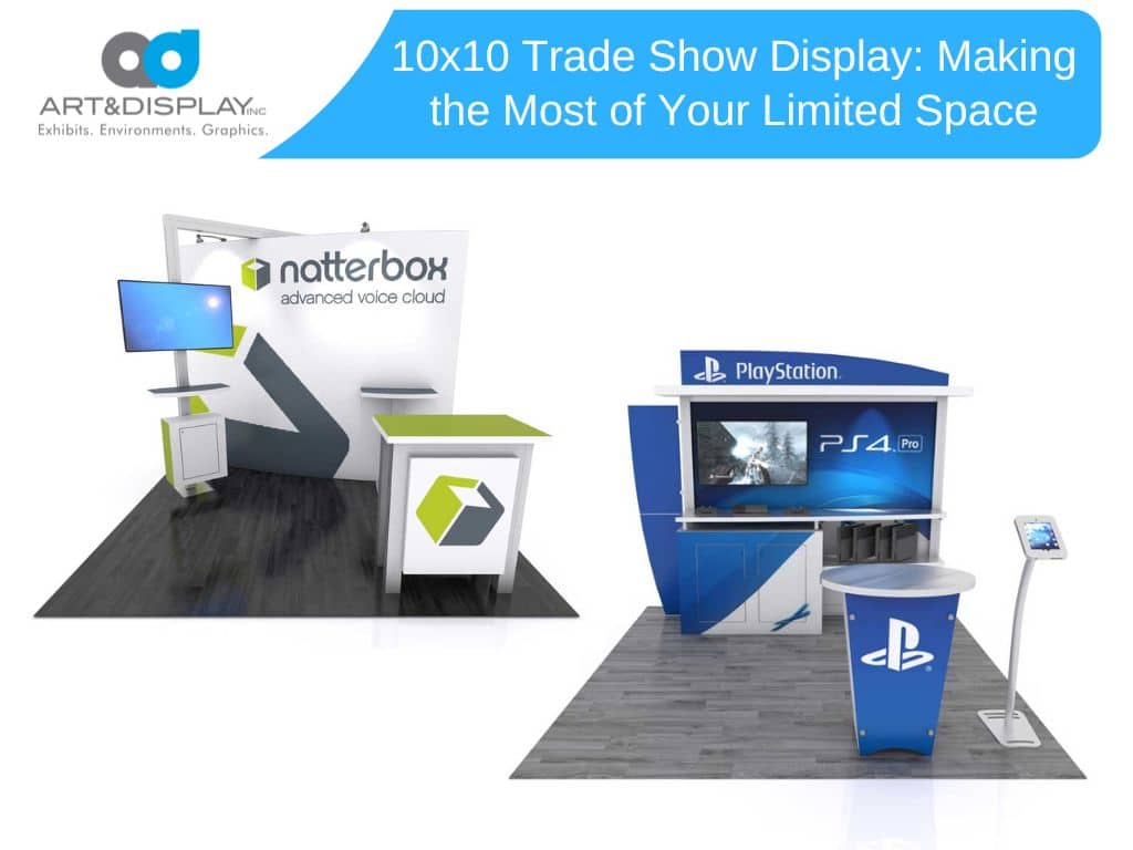 10x10 trade show booth ideas