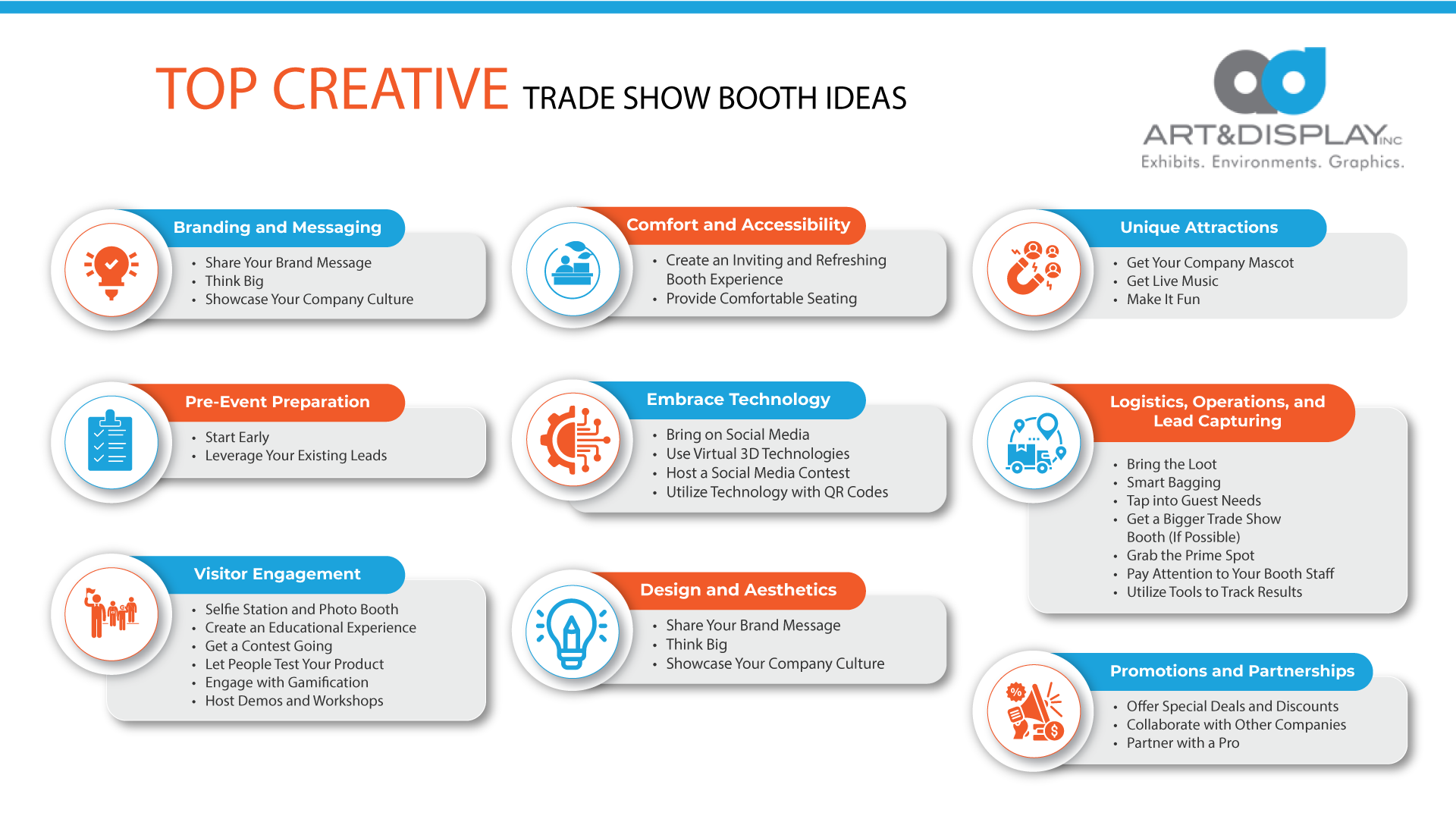 32 Creative Trade Show Booth Ideas to Attract Visitors and Leads