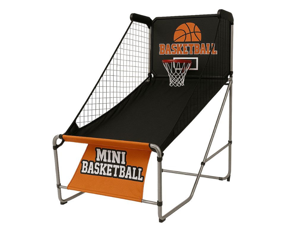 Mini basketball arcade game