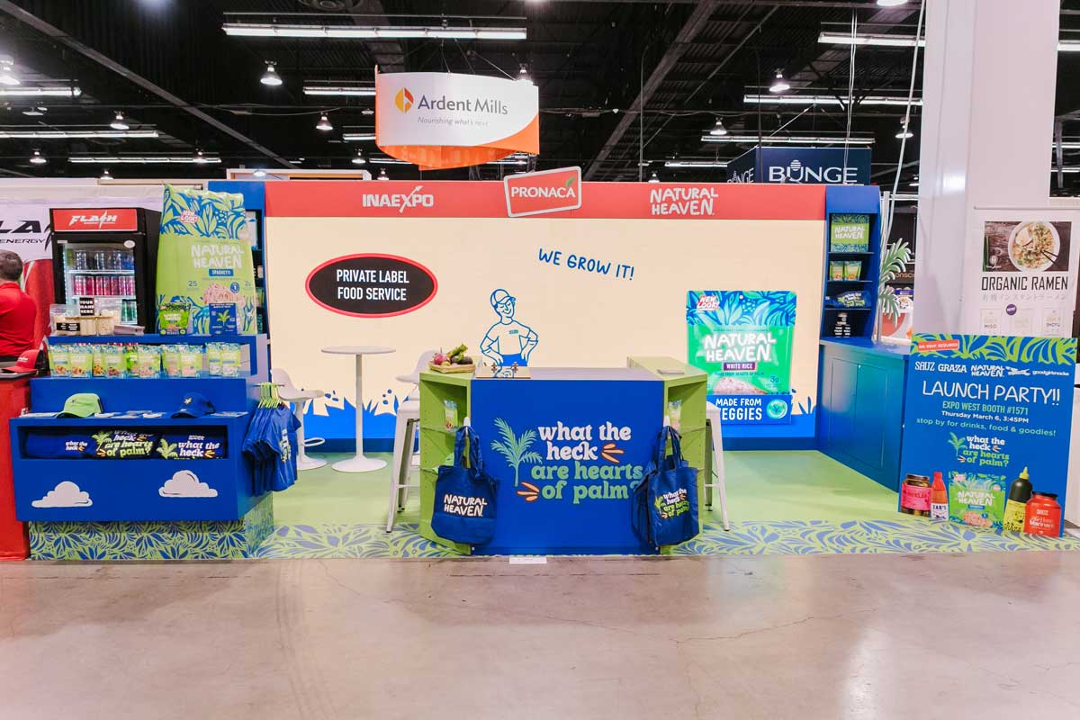 Inaexpo high end trade show exhibit
