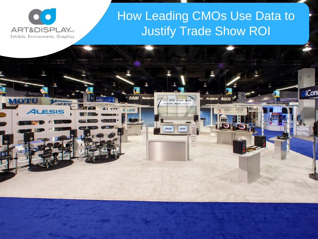 How leading cmos use data to justify trade show roi