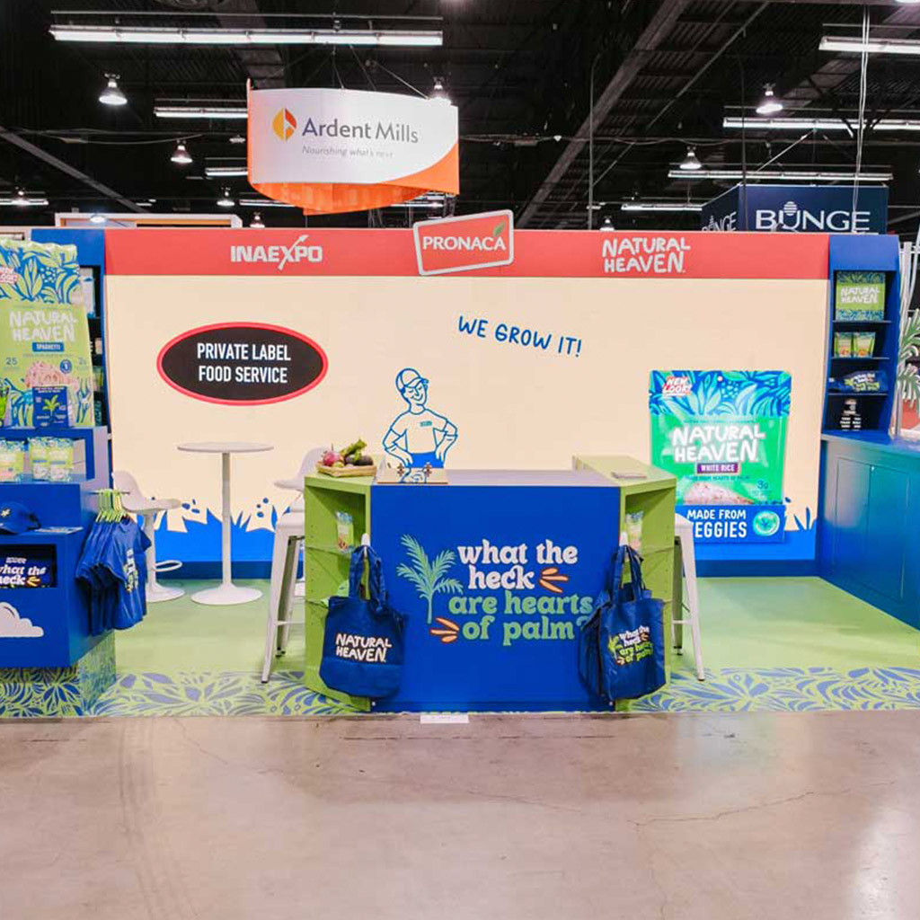 Inaexpo high end trade-show exhibit case study