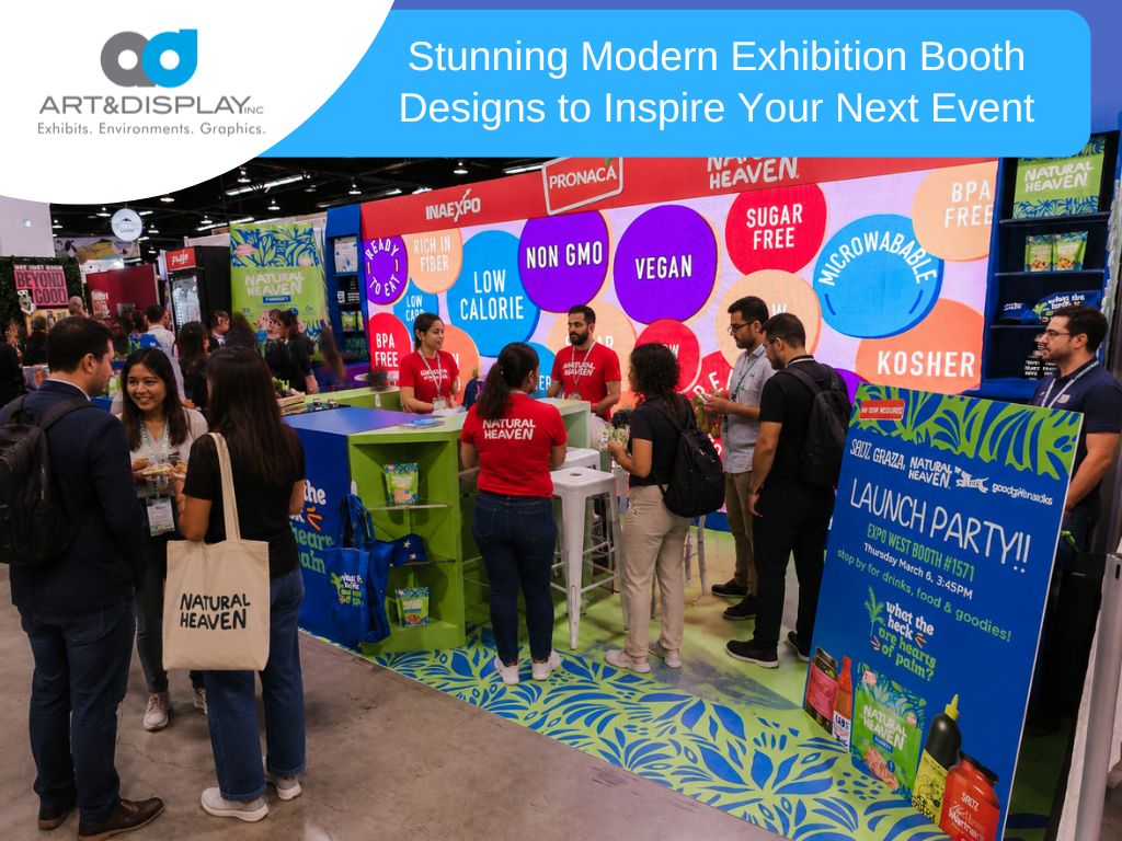 Stunning modern exhibition booth designs to inspire your next event 2