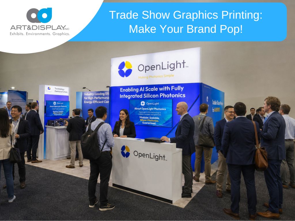 Trade show graphics printing: make your brand pop! 2