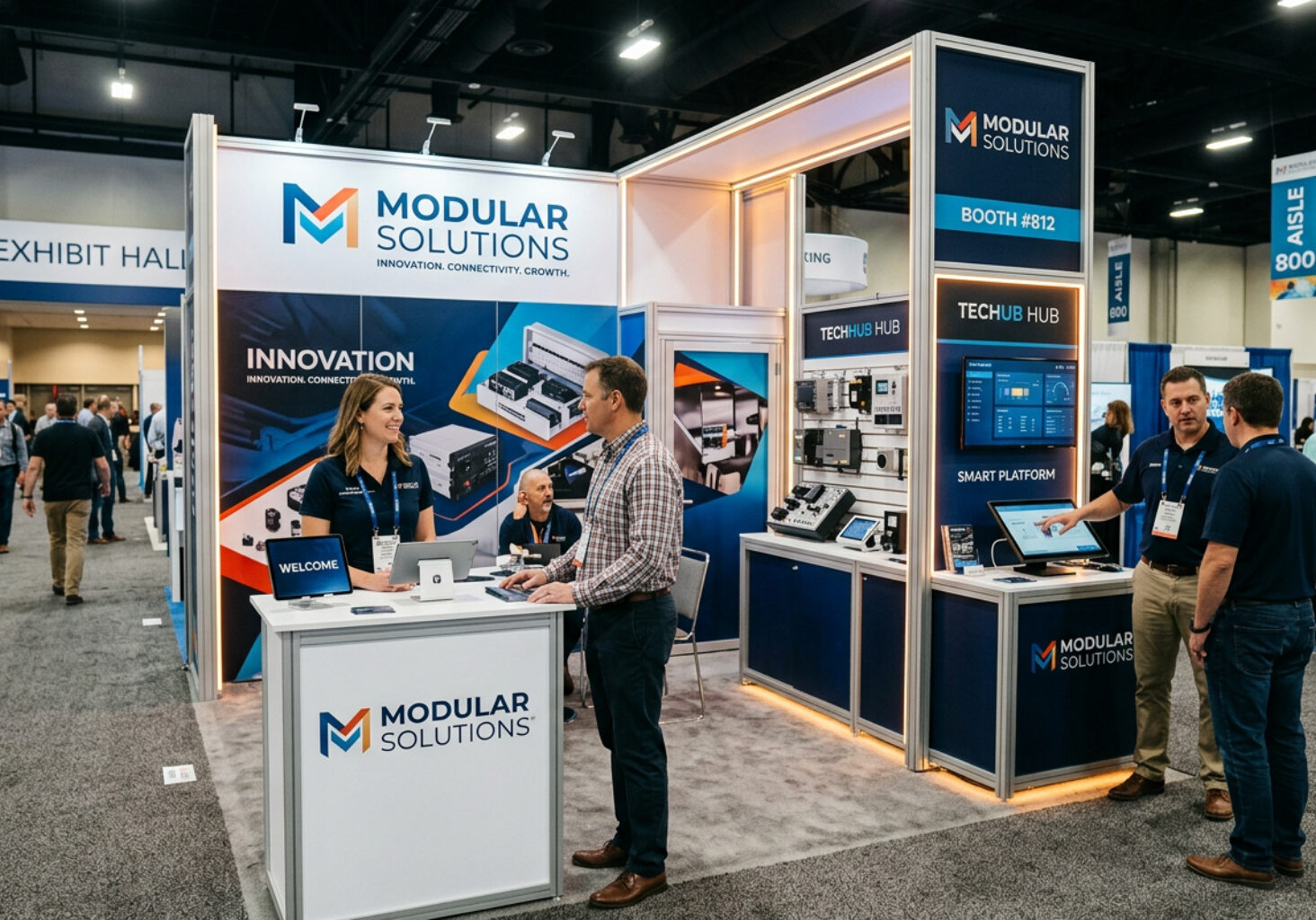 10 x 10 booths