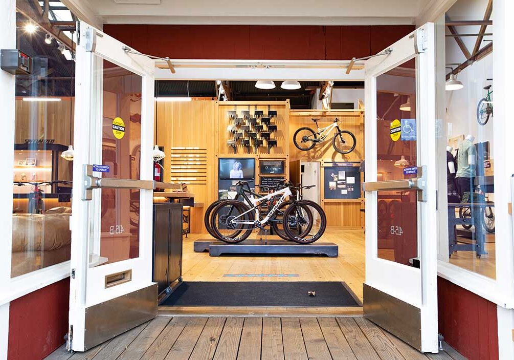 Interior millwork front door
