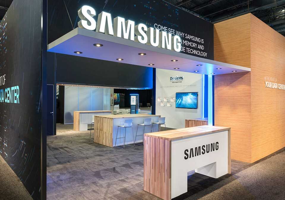 Samsung exhibit rental